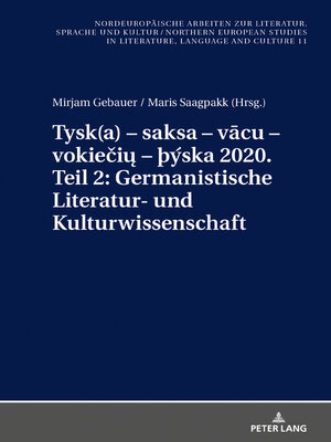 cover image of Tysk(a) – saksa – vācu – vokiečių – þýska 2020. Teil 2